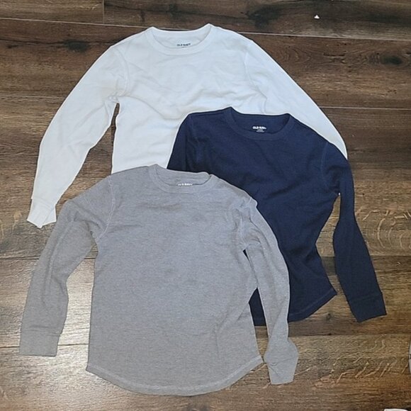 3 Old Navy Thermal Tees - Picture 1 of 2